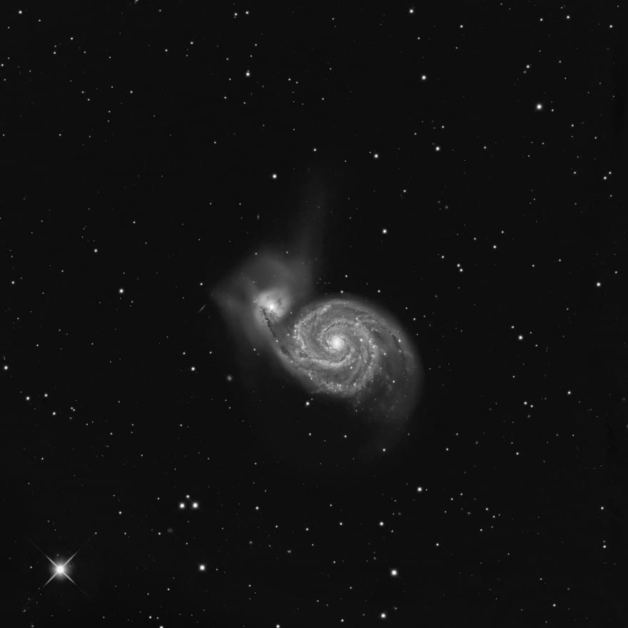 M 51, Whirlpool Galaxy Post Thumbnail