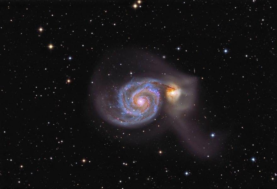 M 51, Whirlpool Galaxy Post Thumbnail