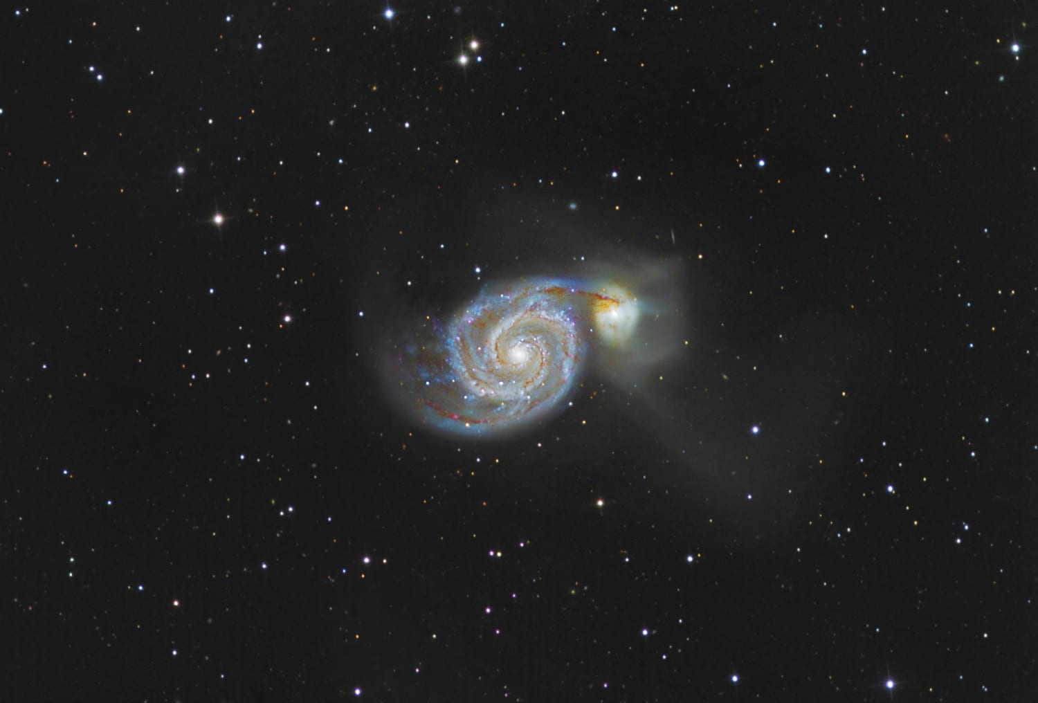 M 51, The Whirlpool Galaxy Post Thumbnail