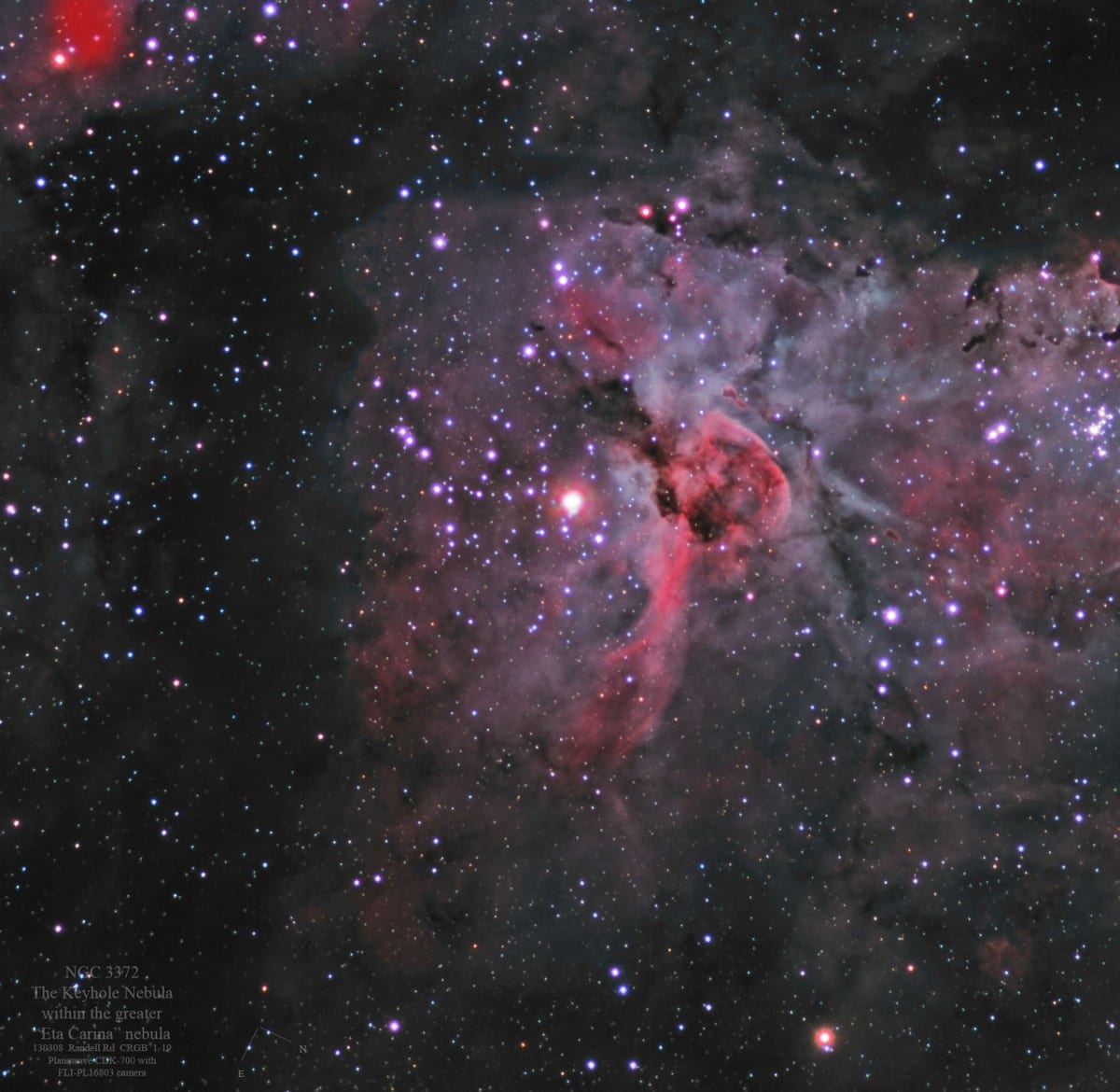 Eta Carina Nebula (NGC 3372) – by Colin Eldridge Post Thumbnail