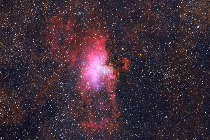 Eagle Nebula LRGB