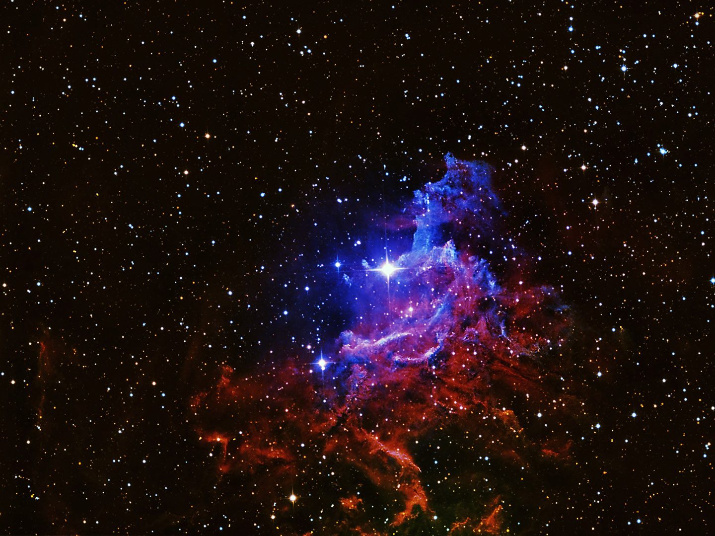 IC405 Flaming Star Nebula by Dave Collings Post Thumbnail