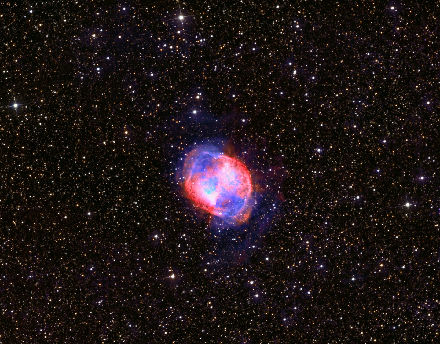 M27 Dumbbell Nebula by Dave Collings Post Thumbnail