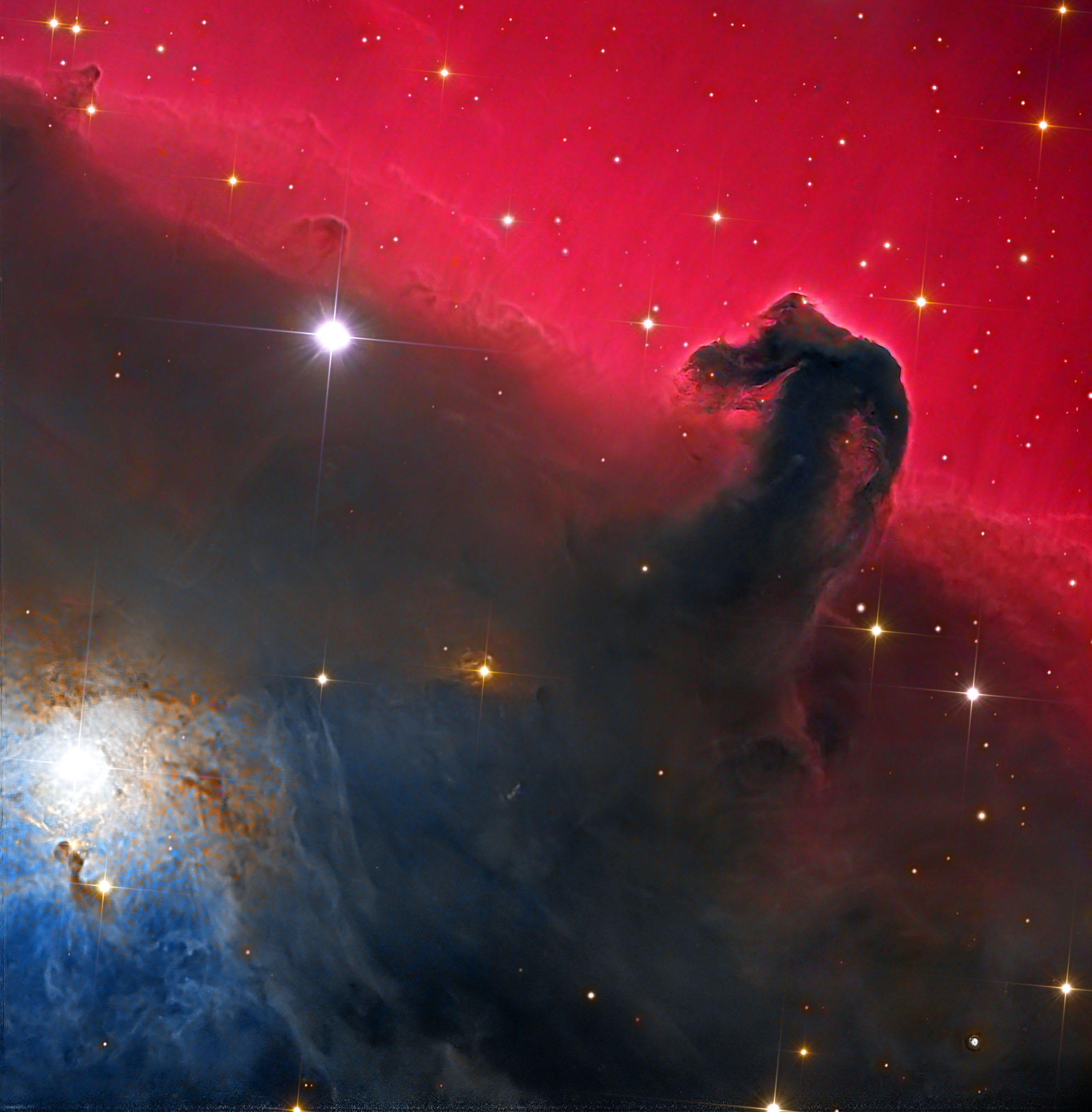 Horse Head Nebula (7.6 Hrs) Cdk1000 J Edlin Jan24