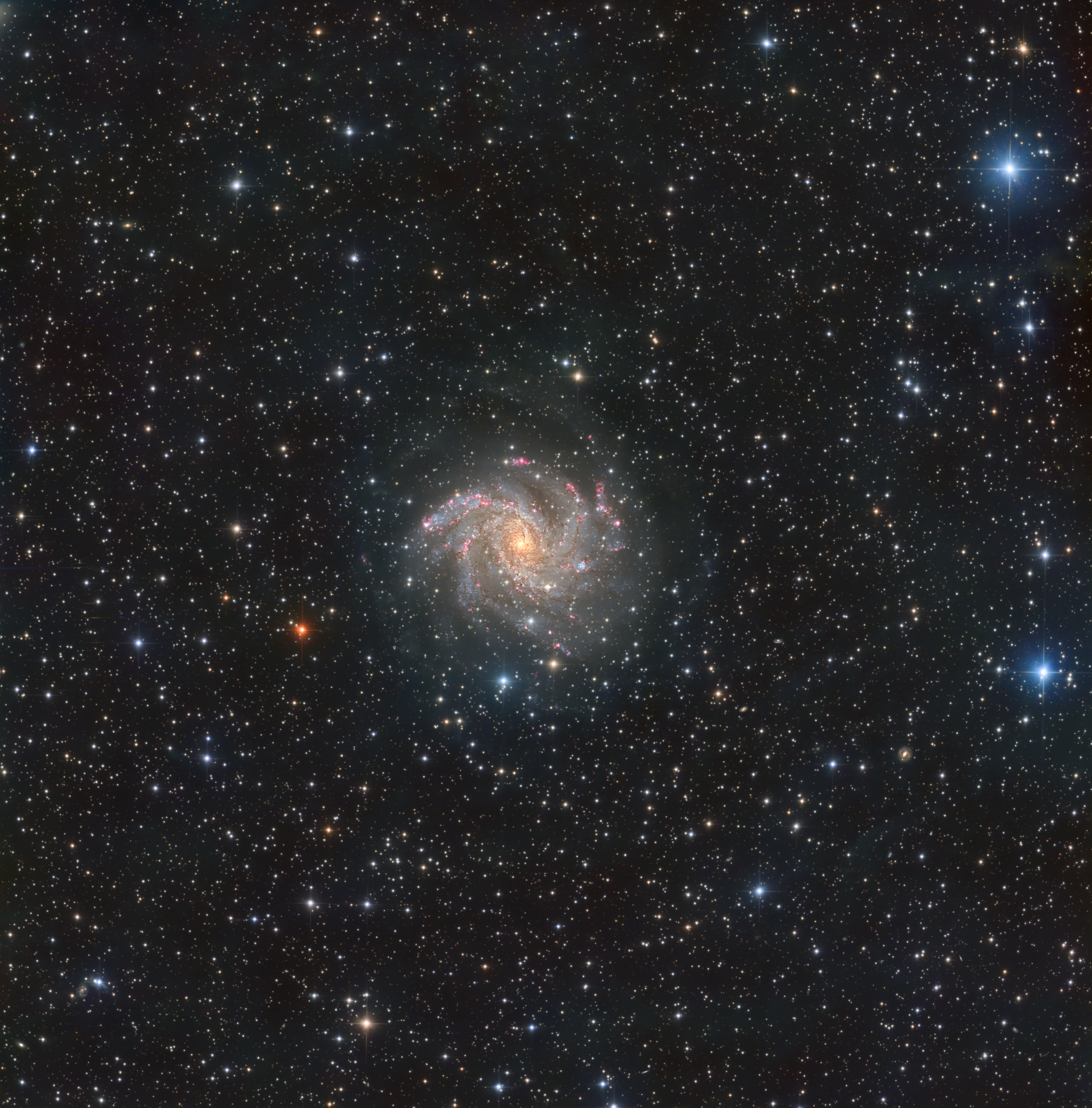 Greg Funderburk Ngc 6946 Fireworks